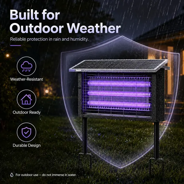 BugZapp Weatherproof All-Season Outdoor Construction