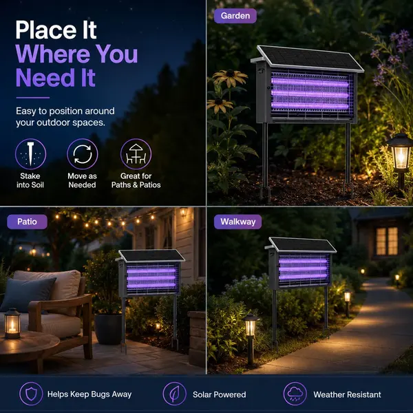 BugZapp Ideal Outdoor Placement and Positioning Guide